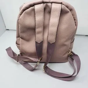 NWT London Fog Women Eldie Pebble Backpack, Taupe EVERYDAY BACKPACK TAUPE – Pop Ups Brand main image 4